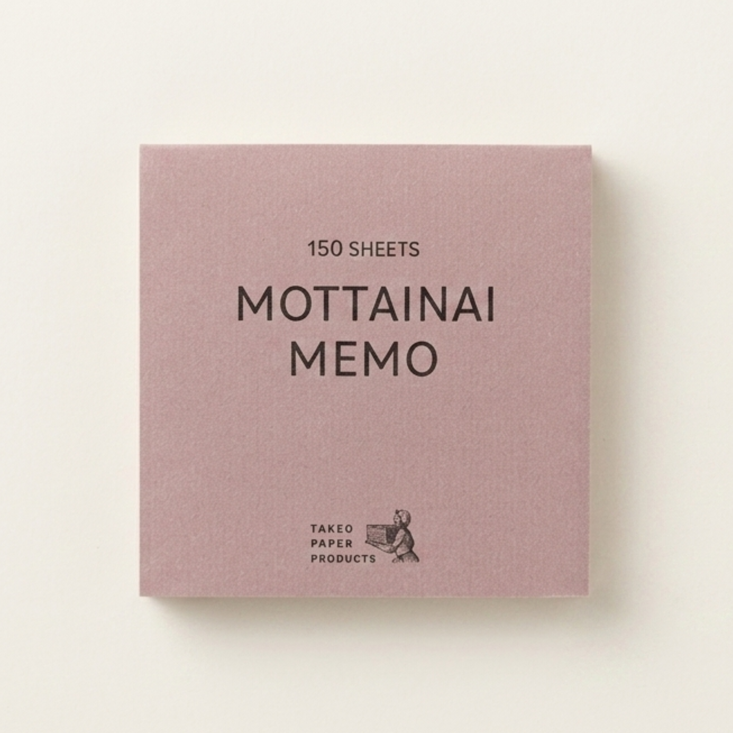 竹尾 MOTTAINAI MEMO 文青風環保便簽本