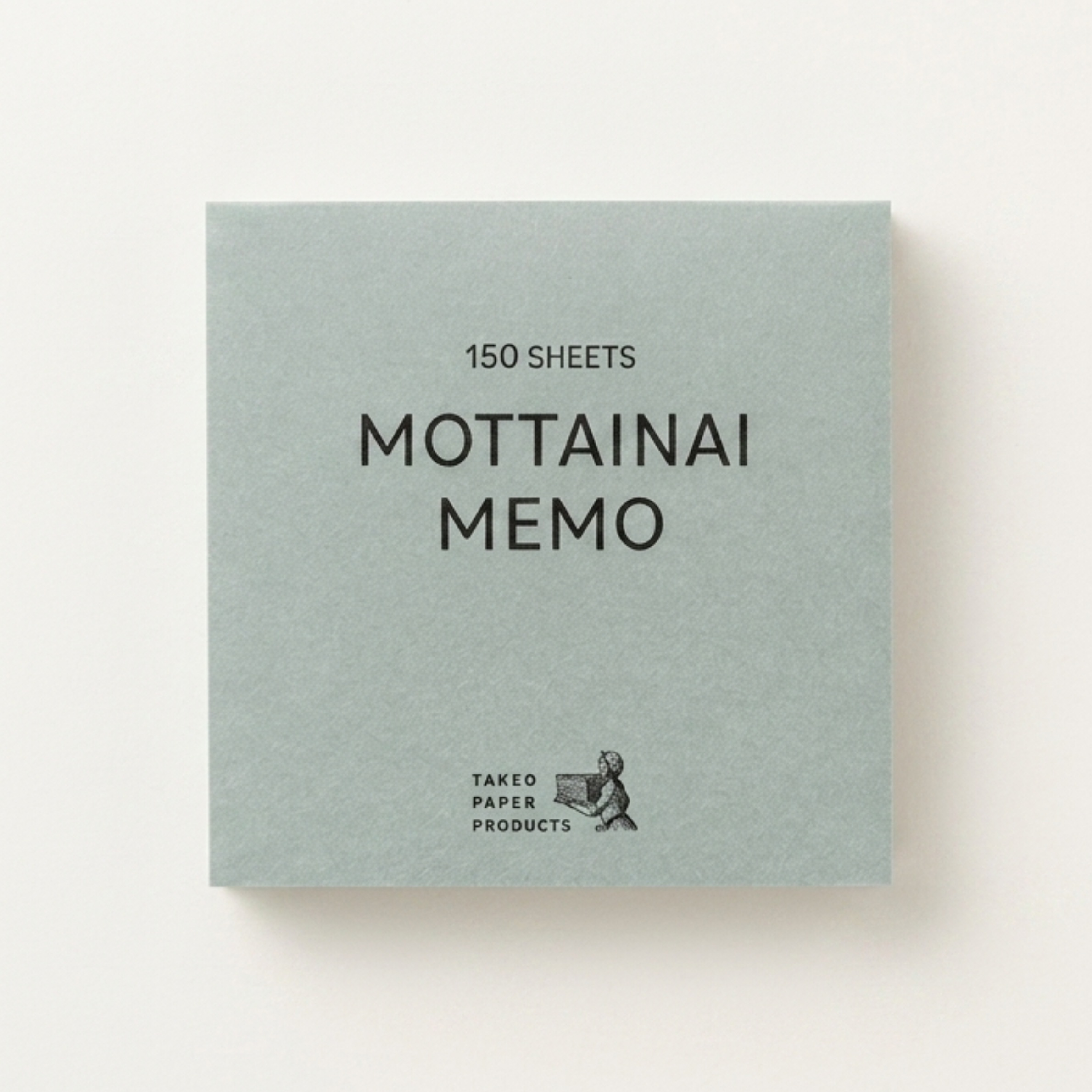 竹尾 MOTTAINAI MEMO 文青風環保便簽本