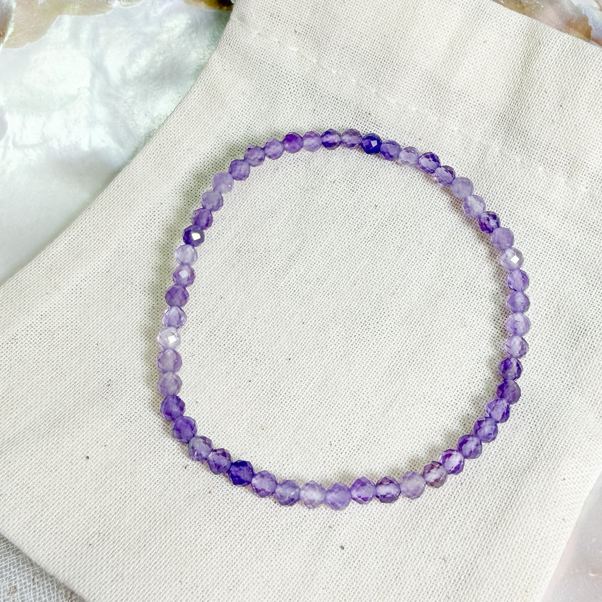 切面紫水晶 3mm