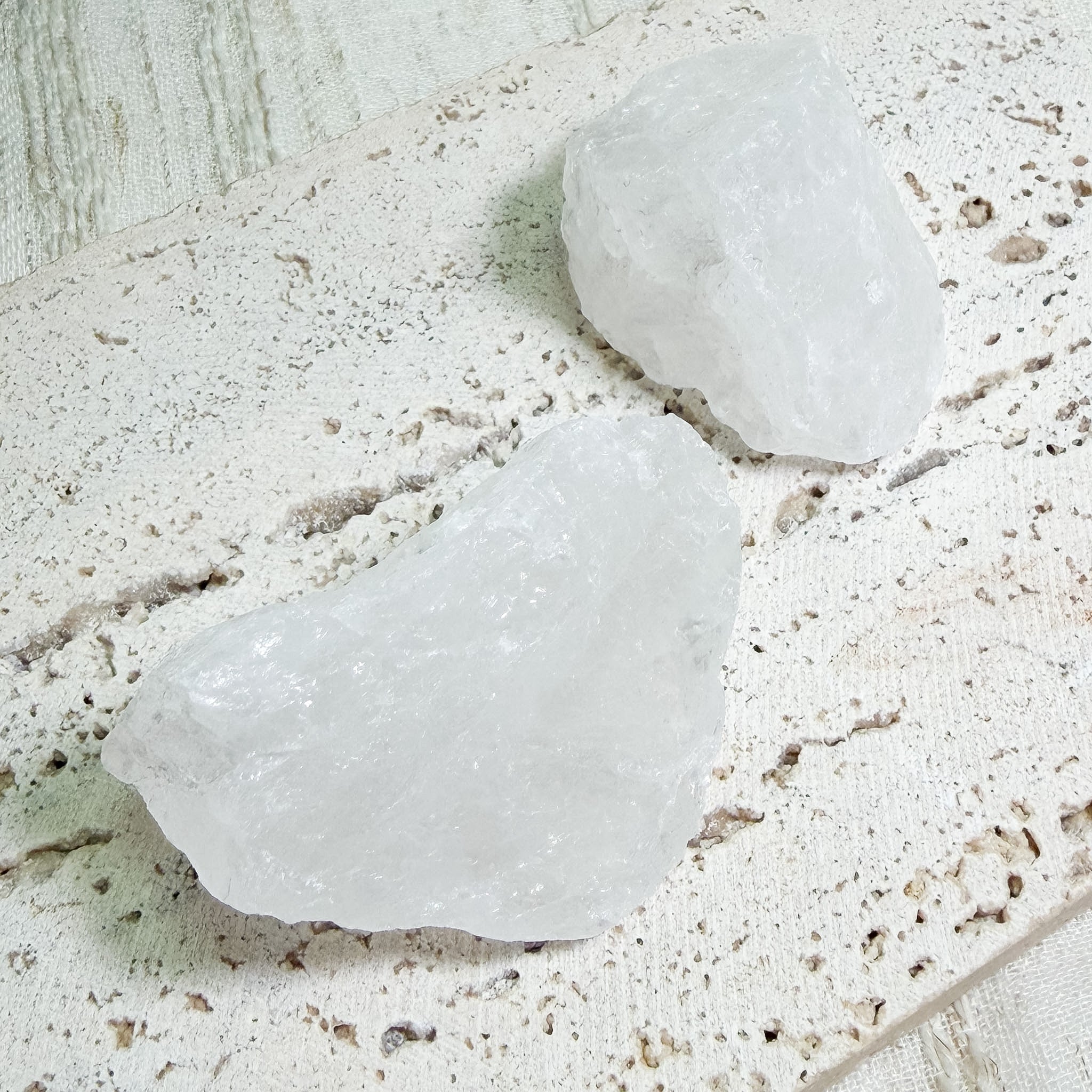 天然白水晶原石