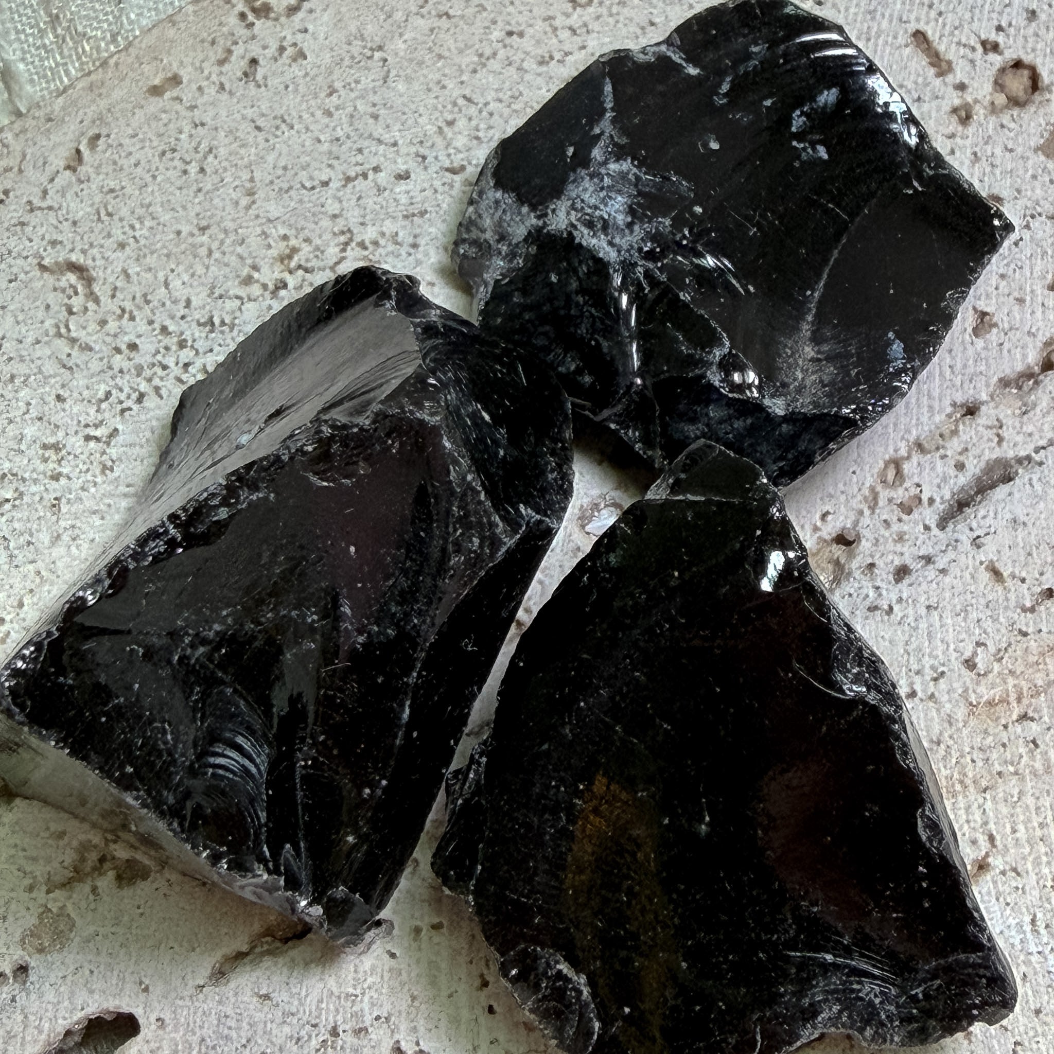 天然黑曜石原石